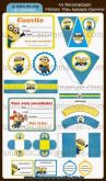 Kit completo personalizados dos Minions